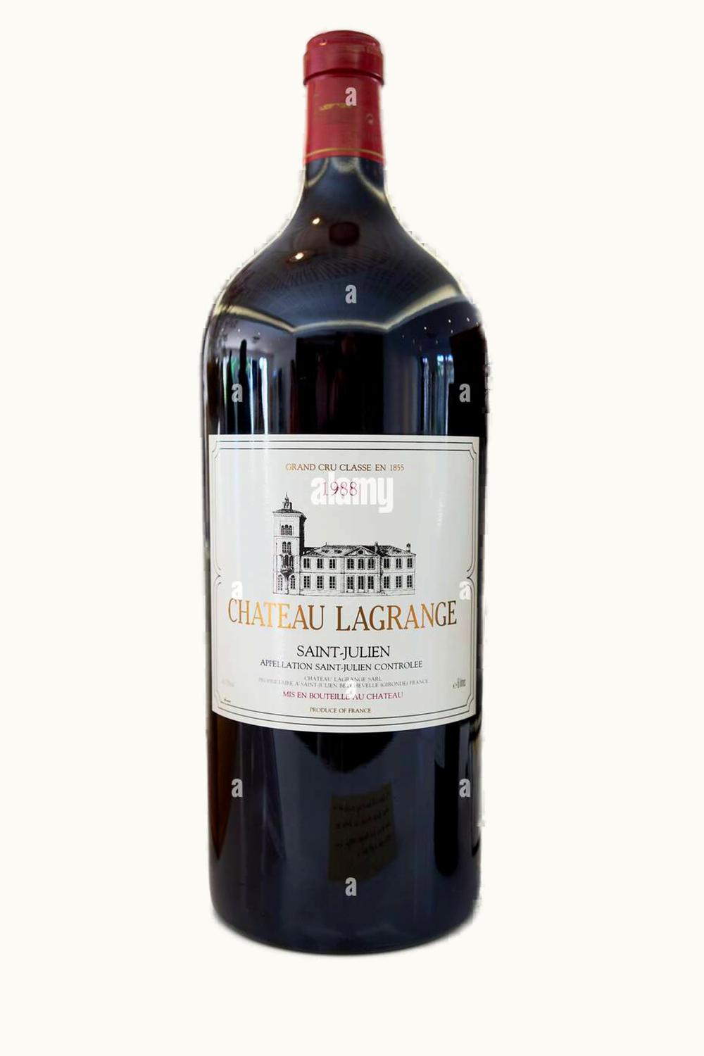Château Lagrange Château Lagrange St-Julien Medoc Bordeaux, 1988