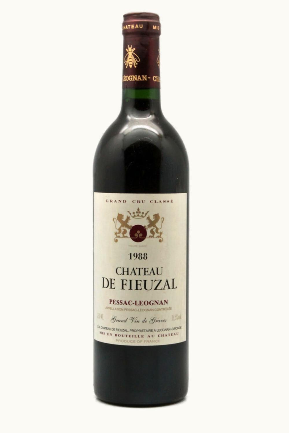 Château de Fieuzal Château de Fieuzal Pessac-Leognan Bordeaux, 1988