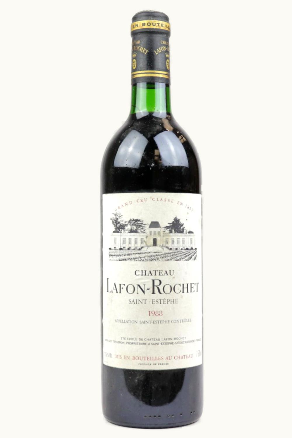 Château Lafon-Rochet Château Lafon-Rochet St-Estephe Medoc Bordeaux, 1988