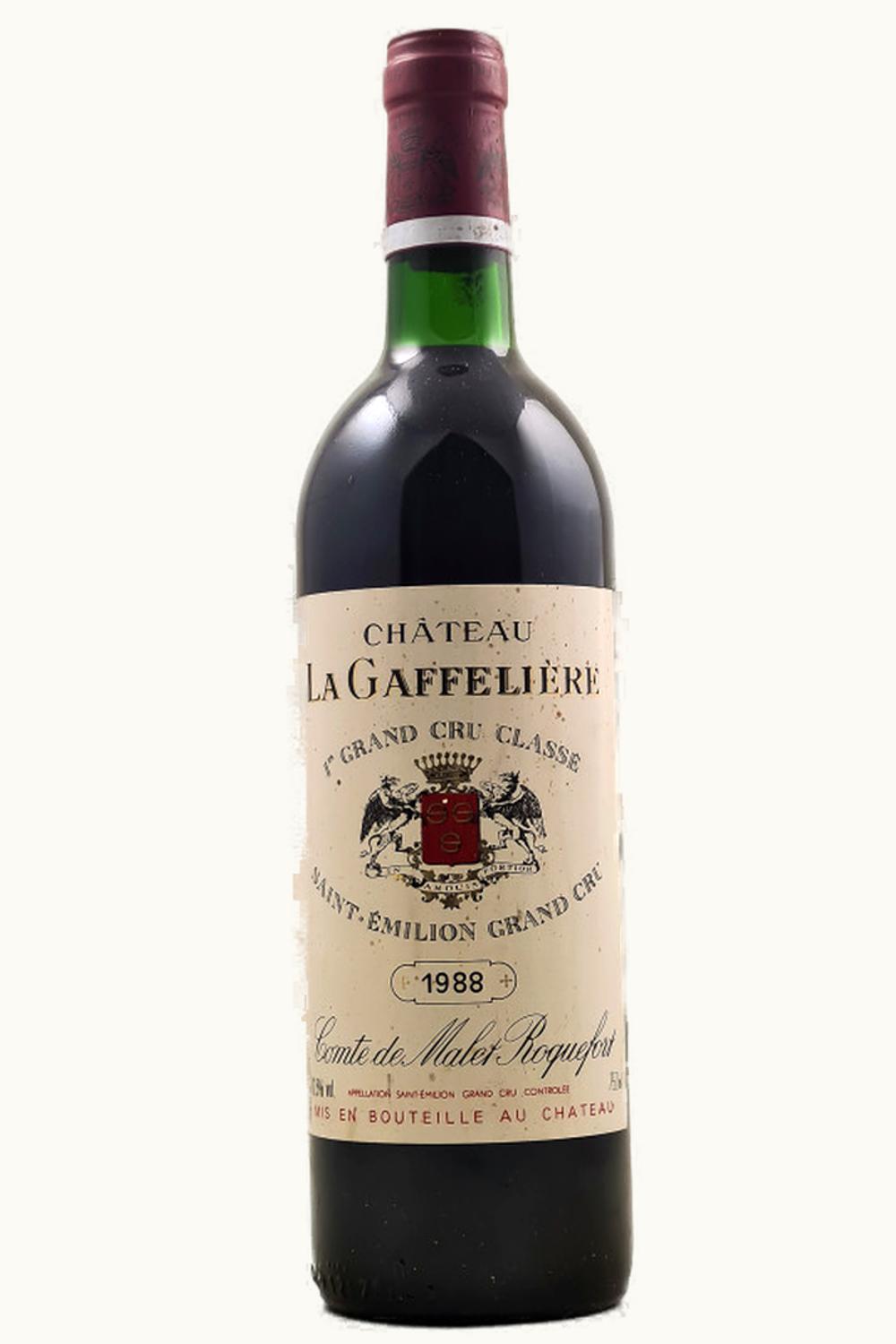 La Gaffelière La Gaffelière St-Emilion Bordeaux, 1988