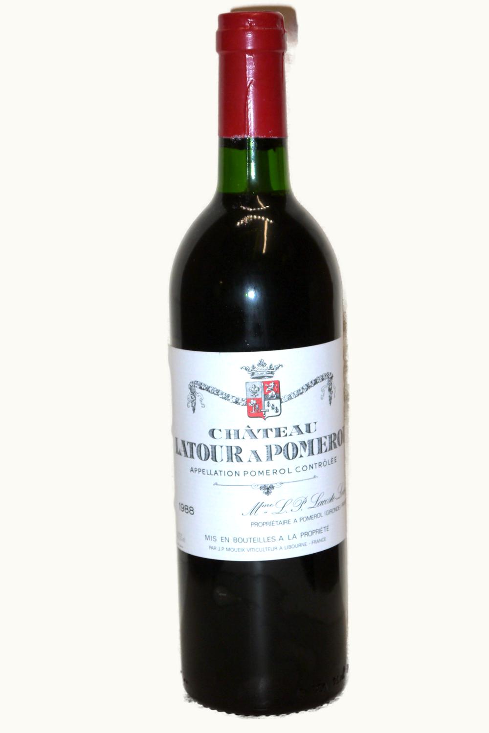Château Latour à Pomerol Château Latour à Pomerol Bordeaux, 1988