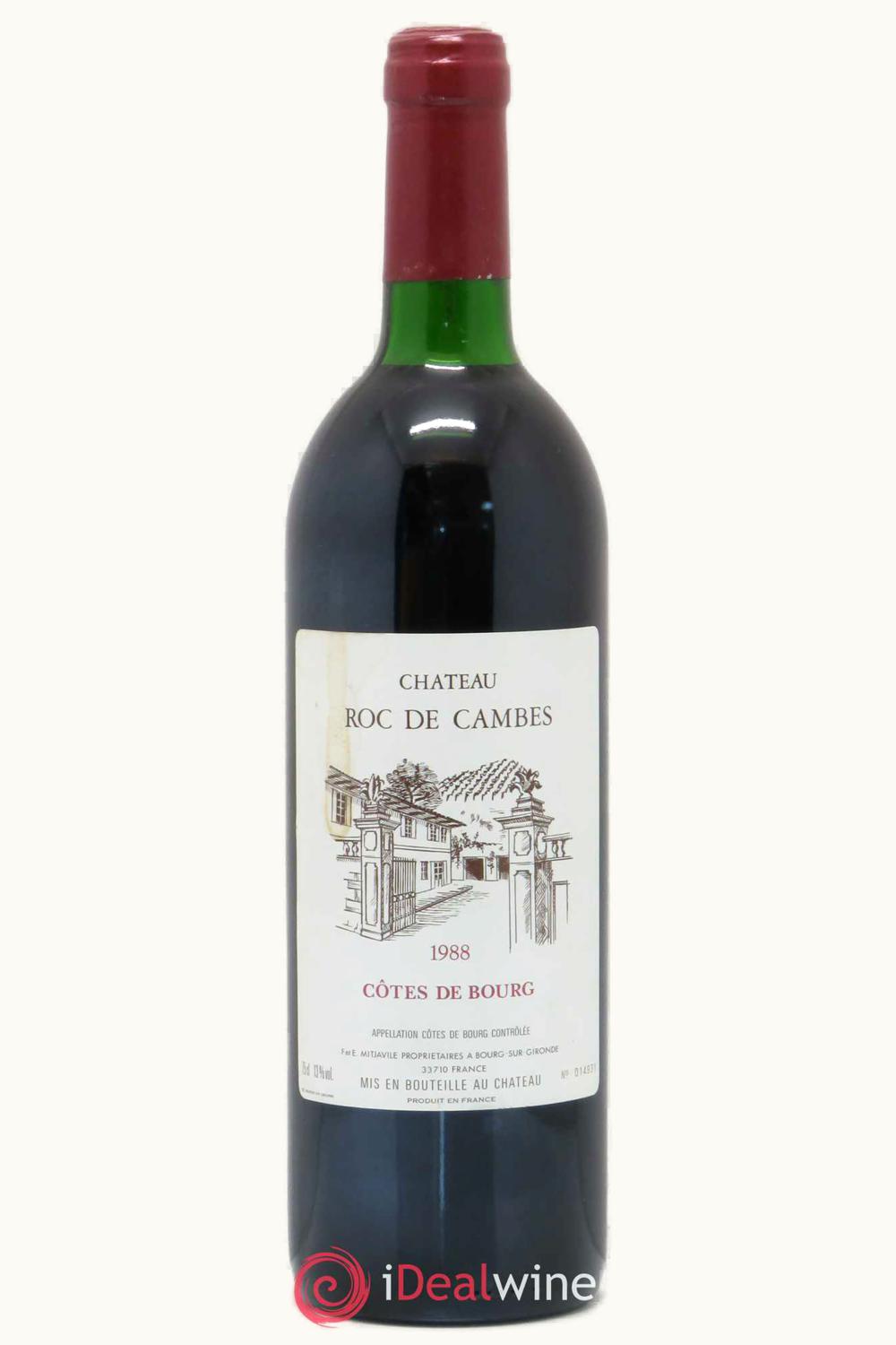 Roc de Cambes Roc de Cambes Cotes de Bourg Bordeaux, 1988