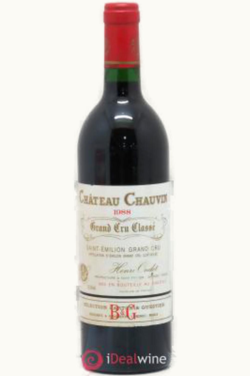 Chauvin Chauvin St-Emilion Grand Cru Bordeaux, 1988