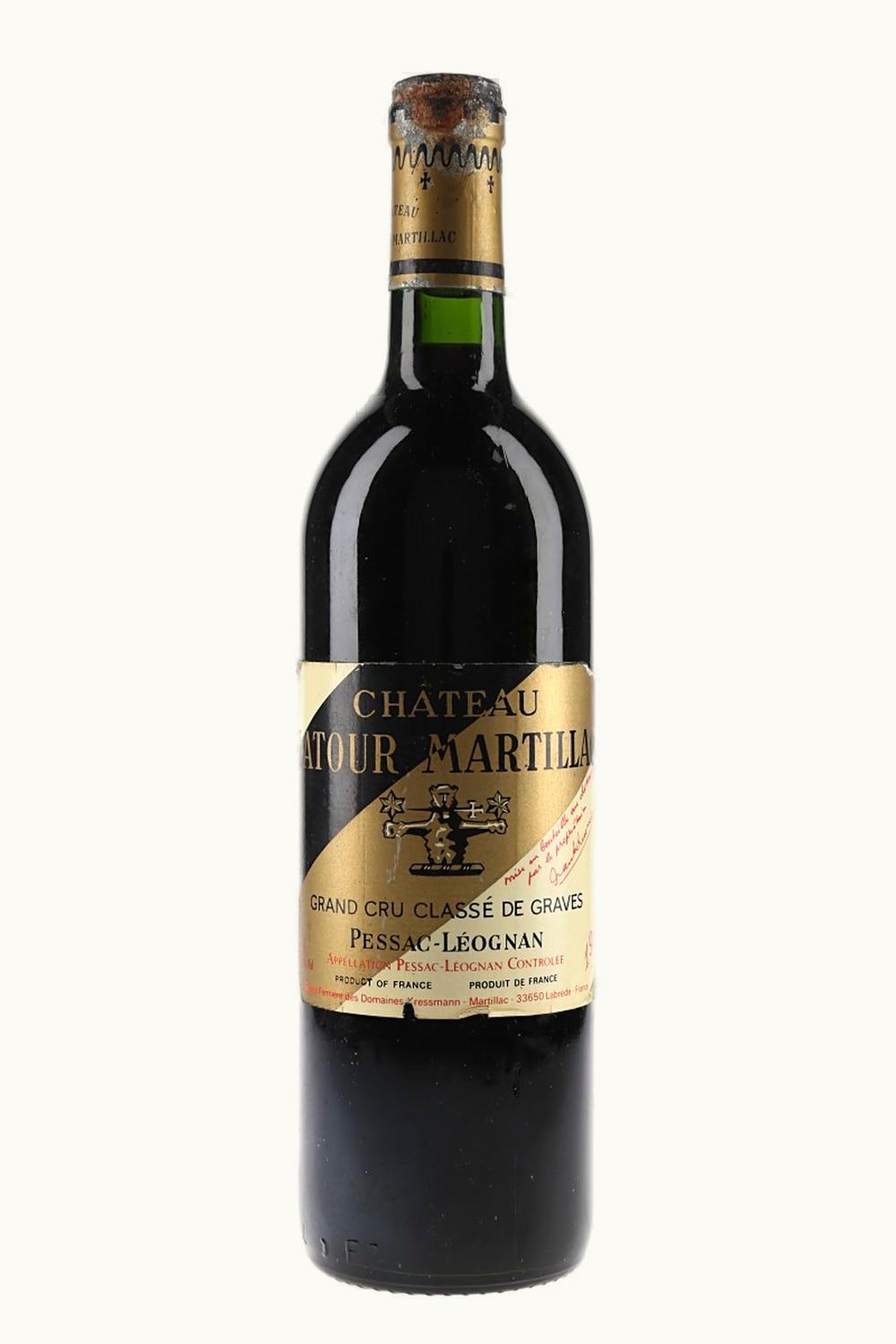 Château Latour-Martillac Château Latour-Martillac Pessac-Leognan Bordeaux, 1988