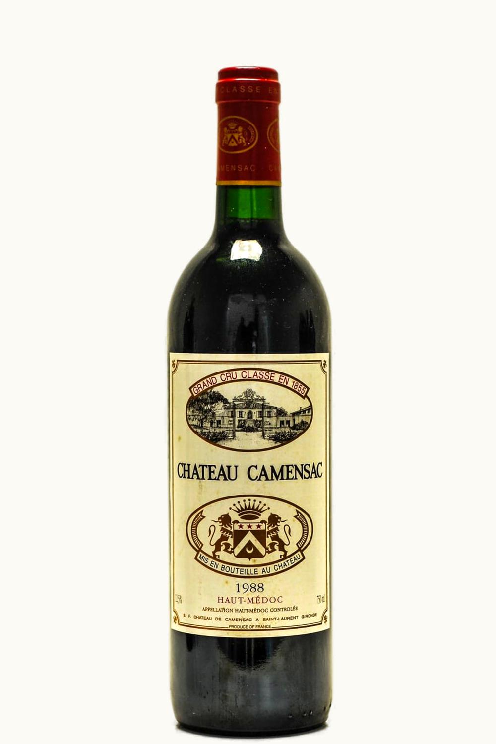 Château Camensac Château Camensac Haut-Medoc Bordeaux, 1988