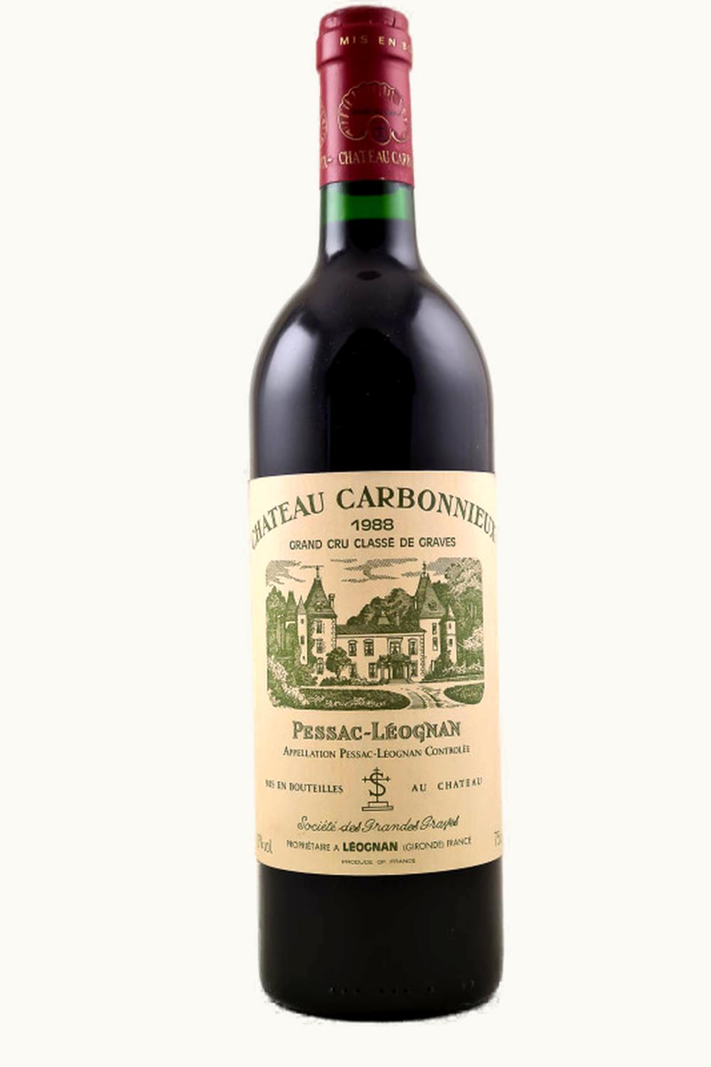 Chateau Carbonnieux Chateau Carbonnieux Pessac-Leognan Bordeaux, 1988