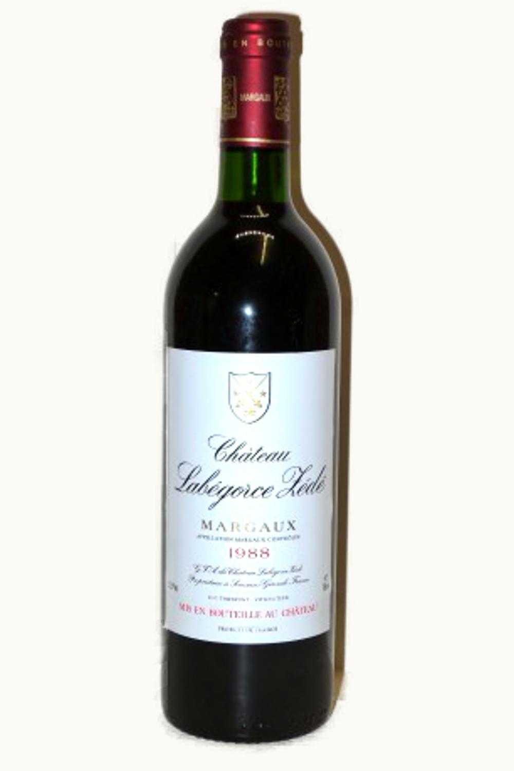 Château Labégorce Labegorce Margaux Medoc Bordeaux, 1988