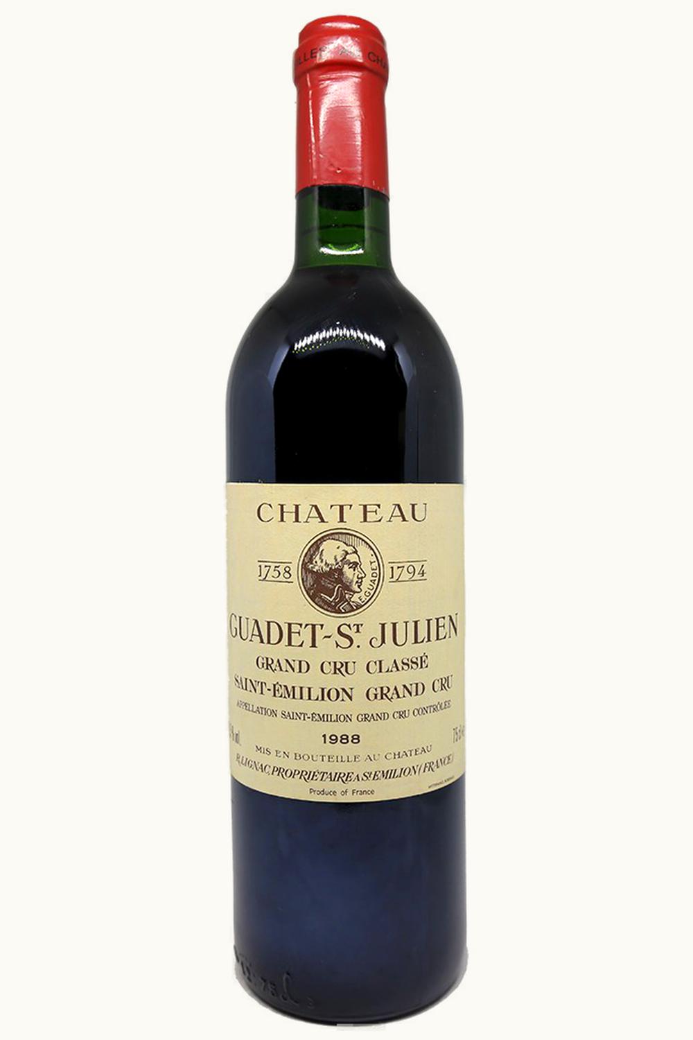 Guadet Guadet St-Emilion Grand Cru Bordeaux, 1988