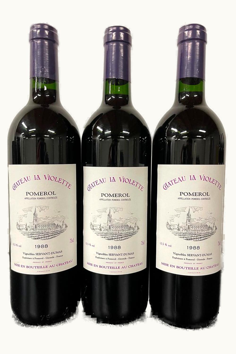 La Violette La Violette Pomerol Bordeaux, 1988