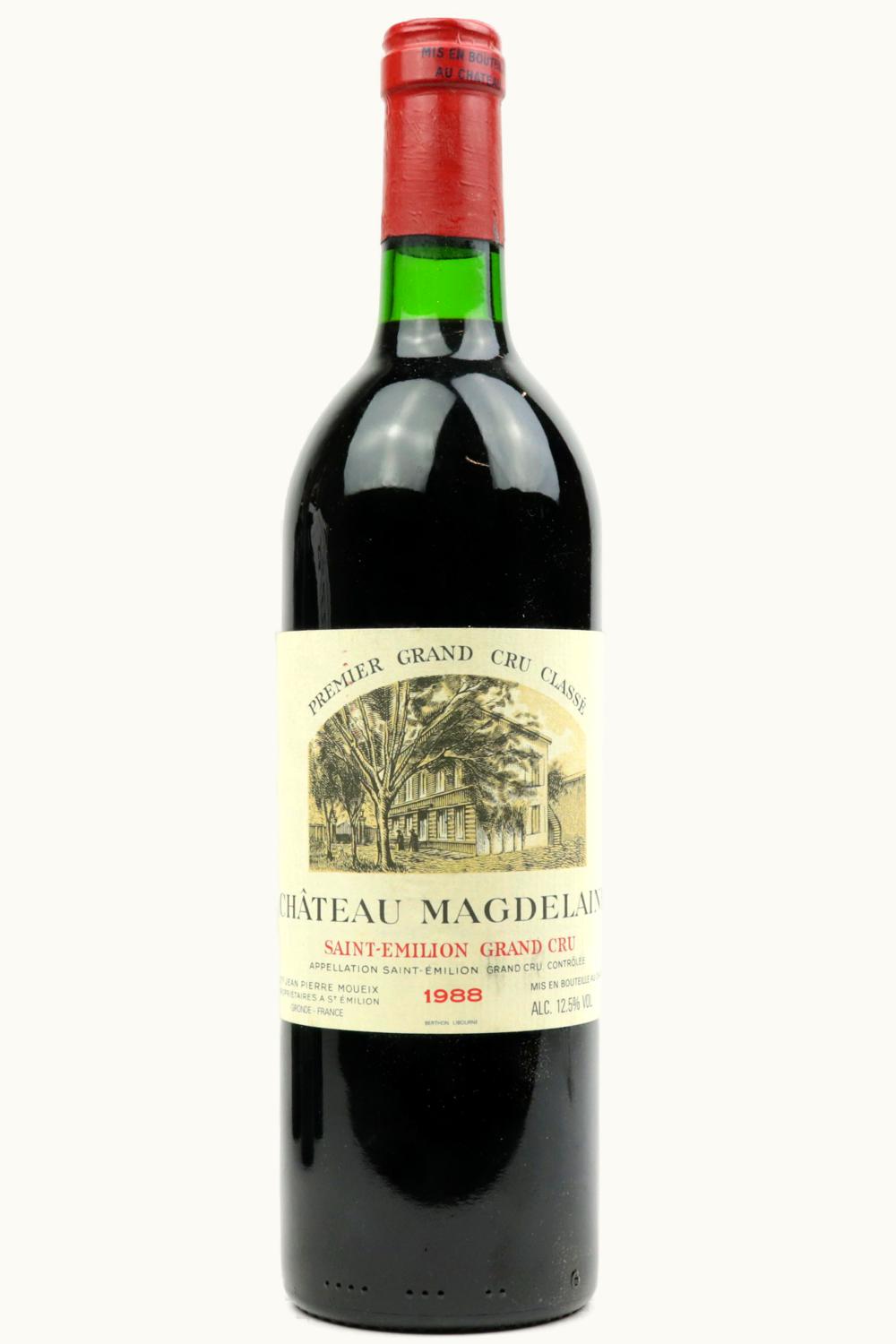 Château Magdelaine Magdelaine St-Emilion Grand Cru Bordeaux, 1988