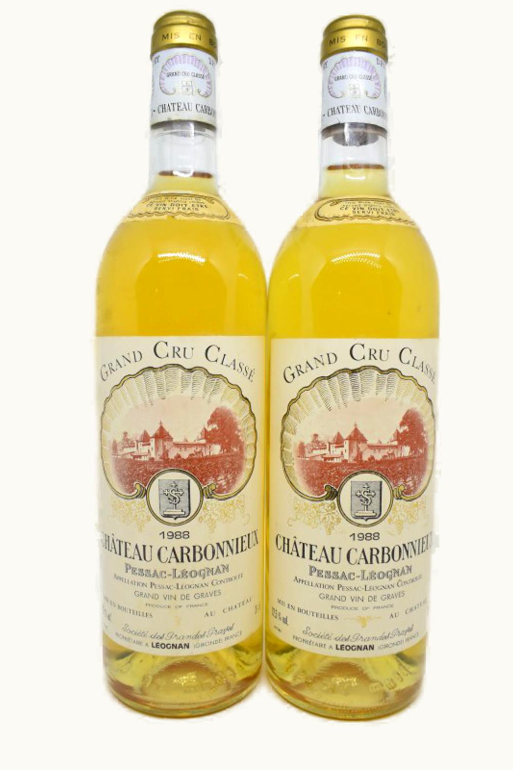 Chateau Carbonnieux Chateau Carbonnieux Blanc Pessac-Leognan Bordeaux, 1988