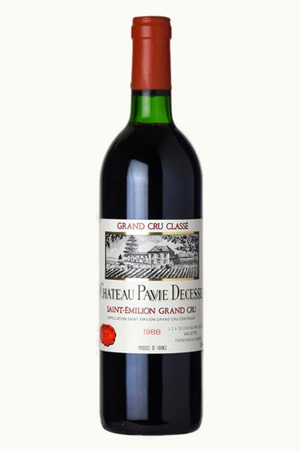 Château Pavie-Decesse Château Pavie-Decesse St-Emilion Bordeaux, 1988