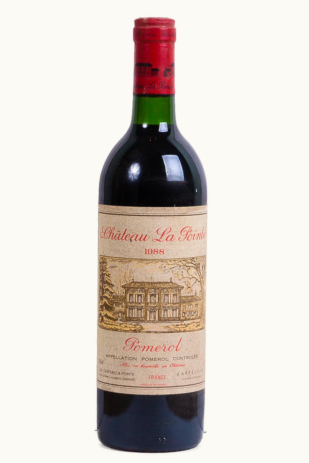 La Pointe La Pointe Pomerol Bordeaux, 1988
