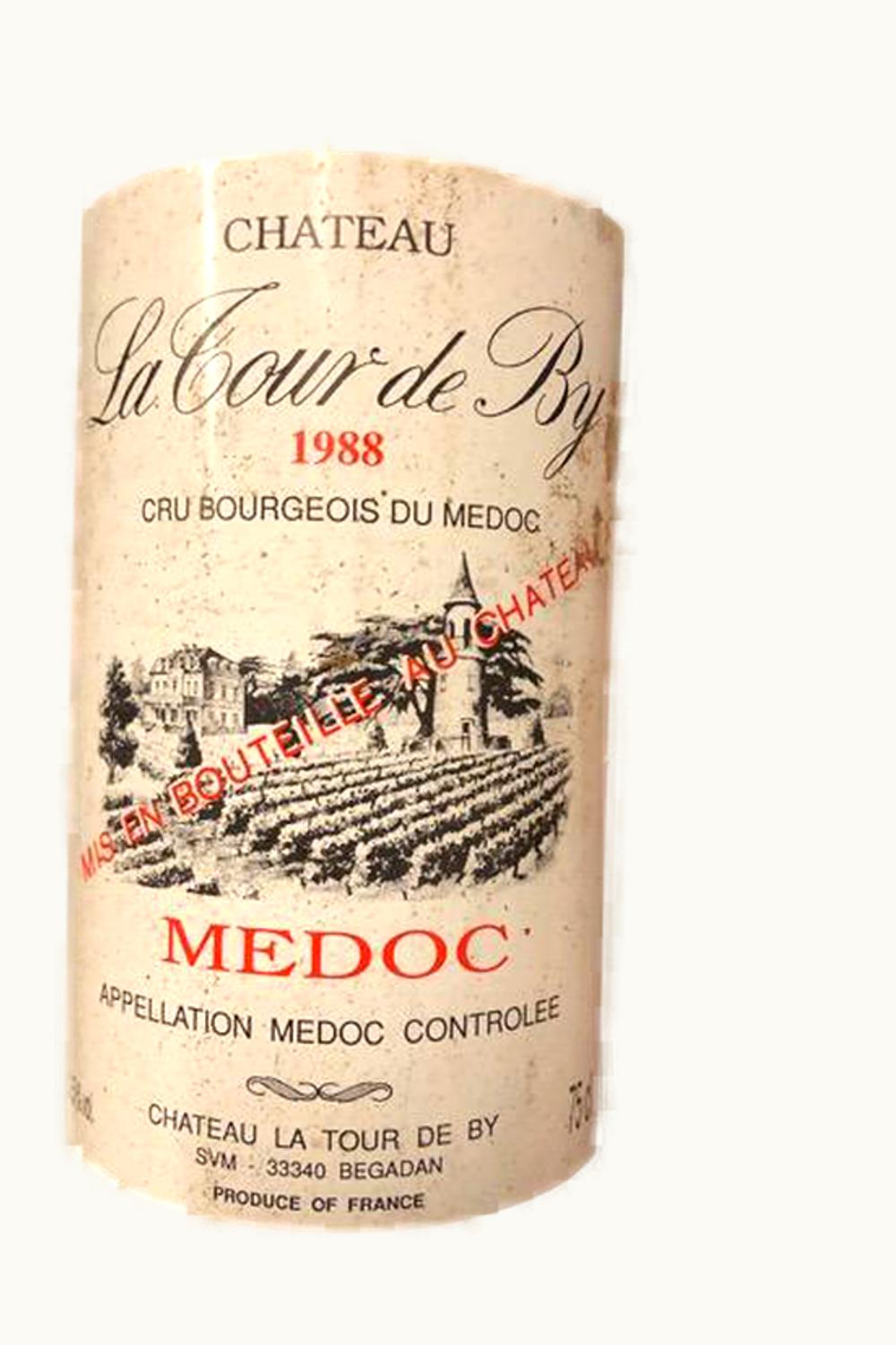 La Tour de By La Tour de By Medoc Bordeaux, 1988