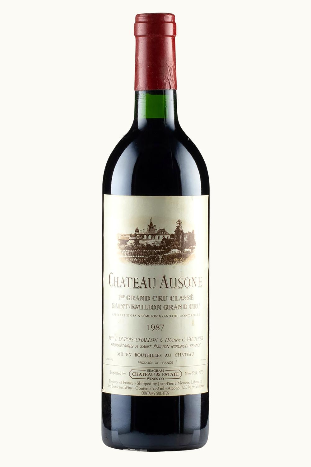 Château Ausone Château Ausone St-Emilion Bordeaux, 1987