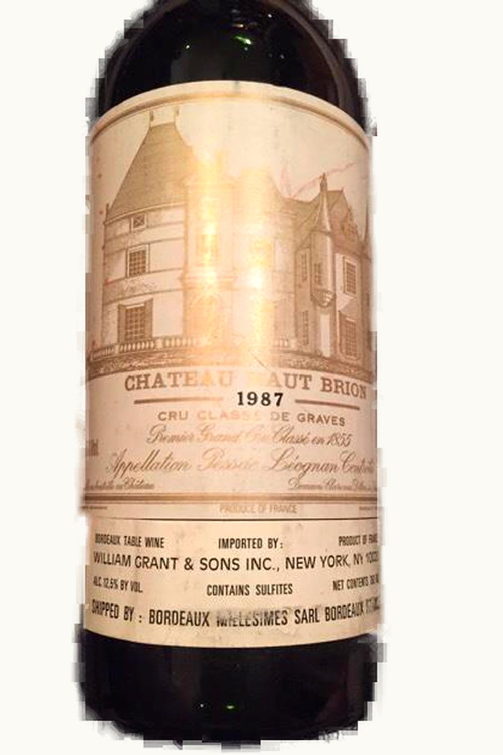 Château Haut-Brion Château Haut-Brion Pessac-Leognan Bordeaux, 1987
