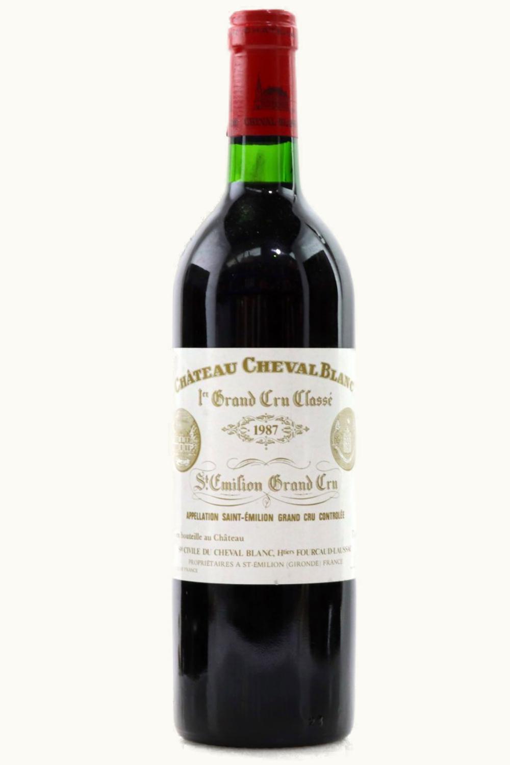 Château Cheval Blanc Château Cheval Blanc St-Emilion Bordeaux, 1987