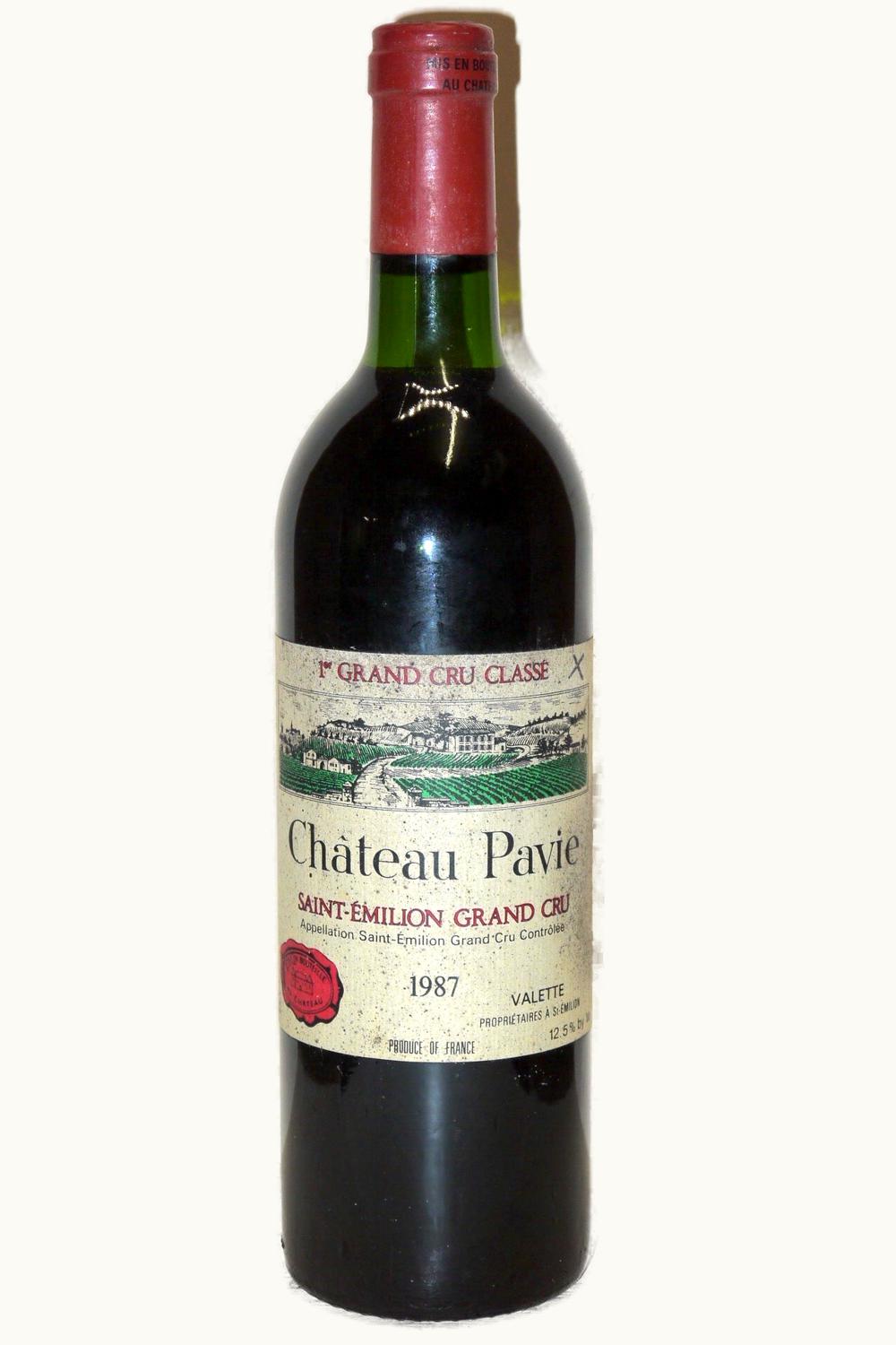 Château Pavie Château Pavie St-Emilion Grand Cru Bordeaux, 1987