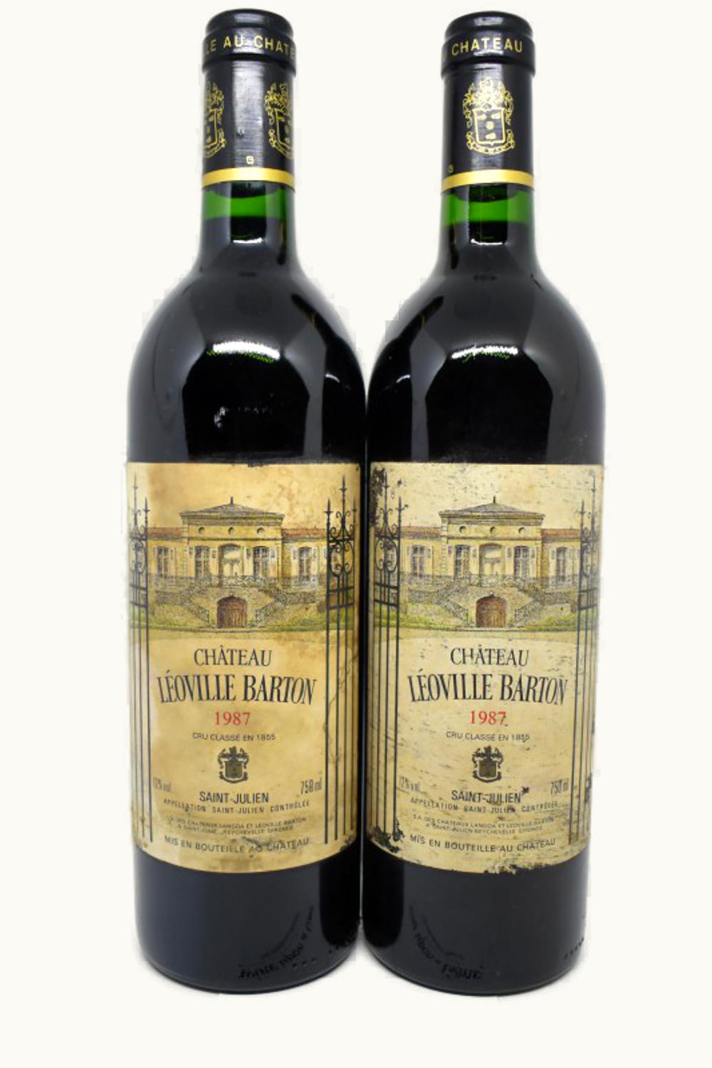 Leoville Barton Leoville Barton St-Julien Medoc Bordeaux, 1987