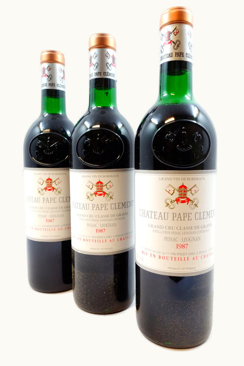 Château Pape Clément Pape Clément Pessac-Leognan Bordeaux, 1987