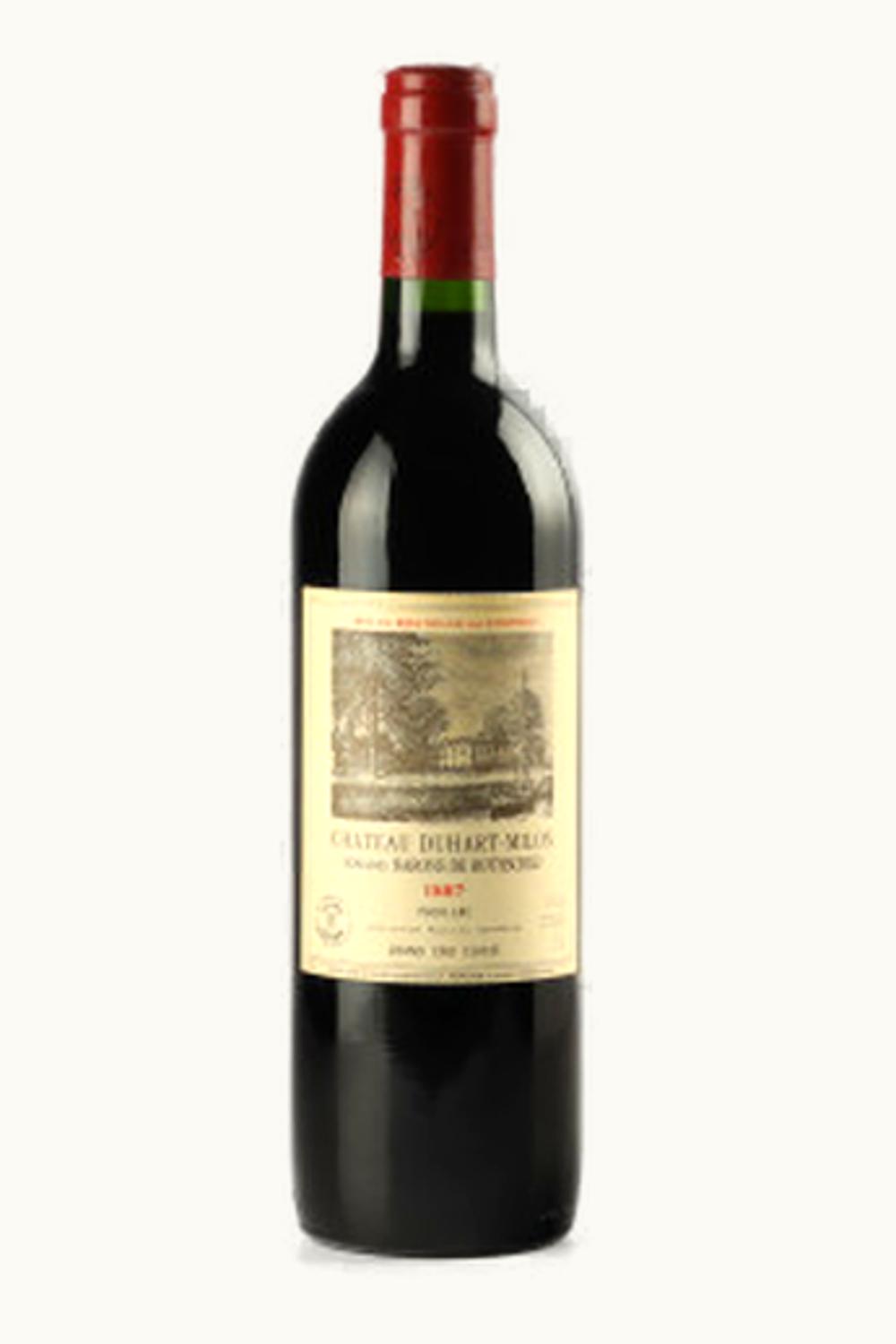 Château Duhart-Milon Château Duhart-Milon Pauillac Medoc Bordeaux, 1987