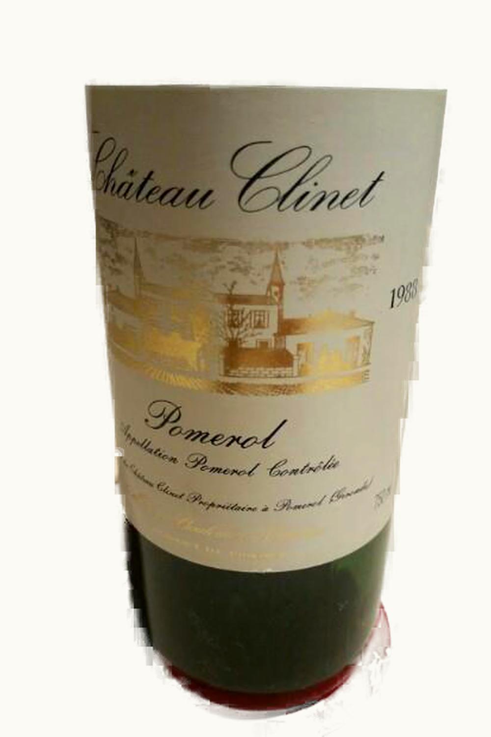 Clinet Clinet Pomerol Bordeaux, 1987