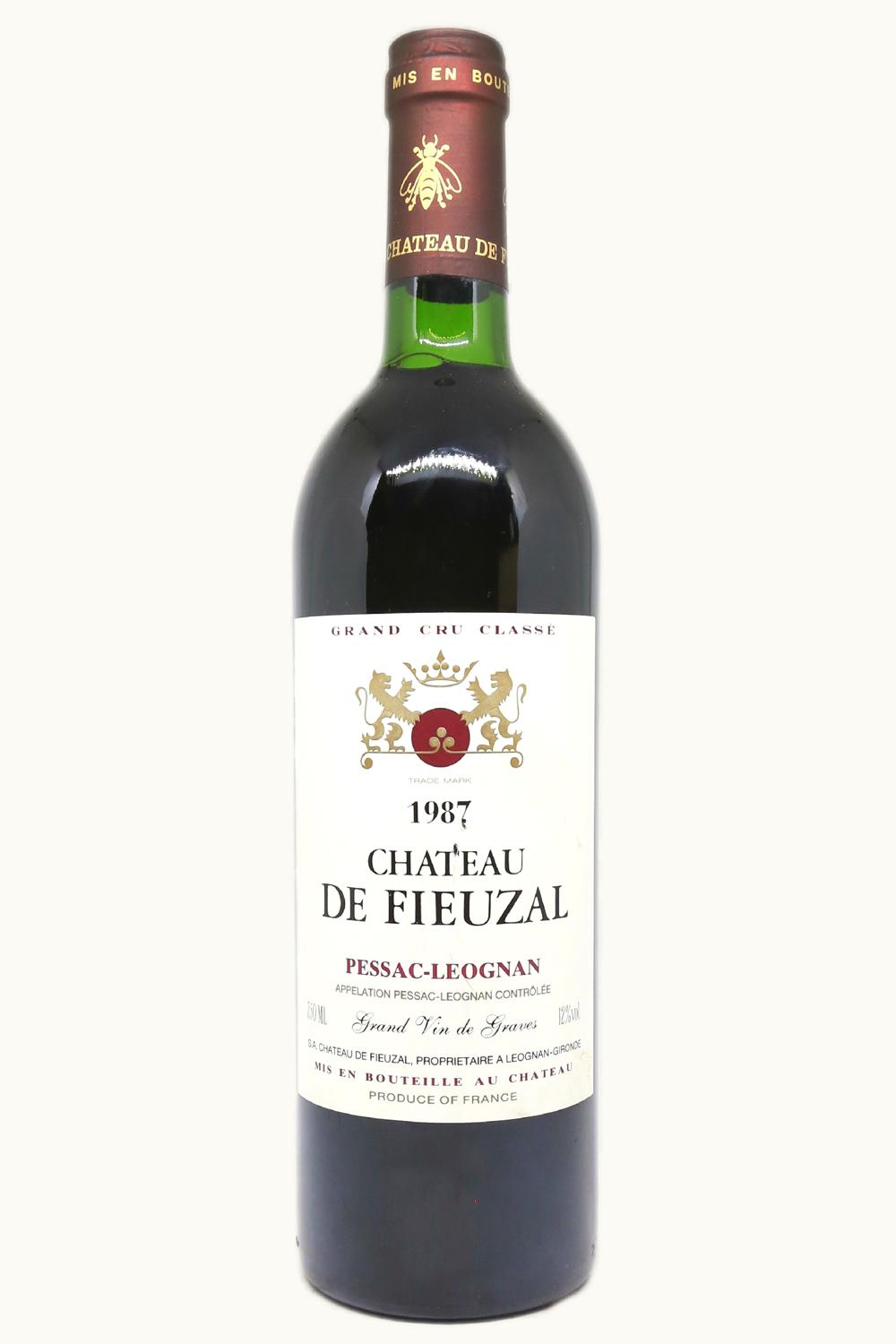Château de Fieuzal Château de Fieuzal Pessac-Leognan Bordeaux, 1987 UZ0641983