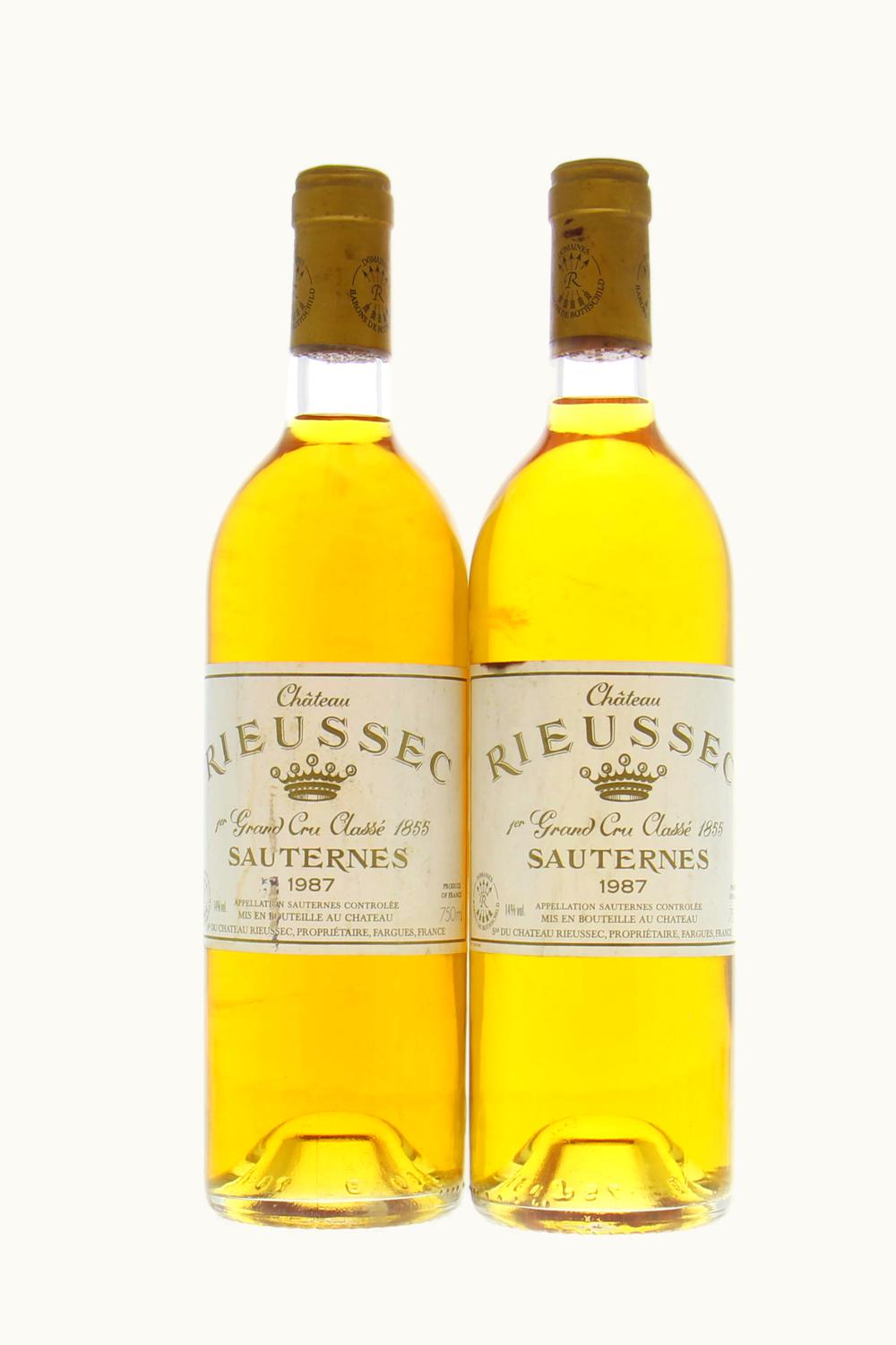 Château Rieussec Château Rieussec Sauternes Bordeaux, 1987