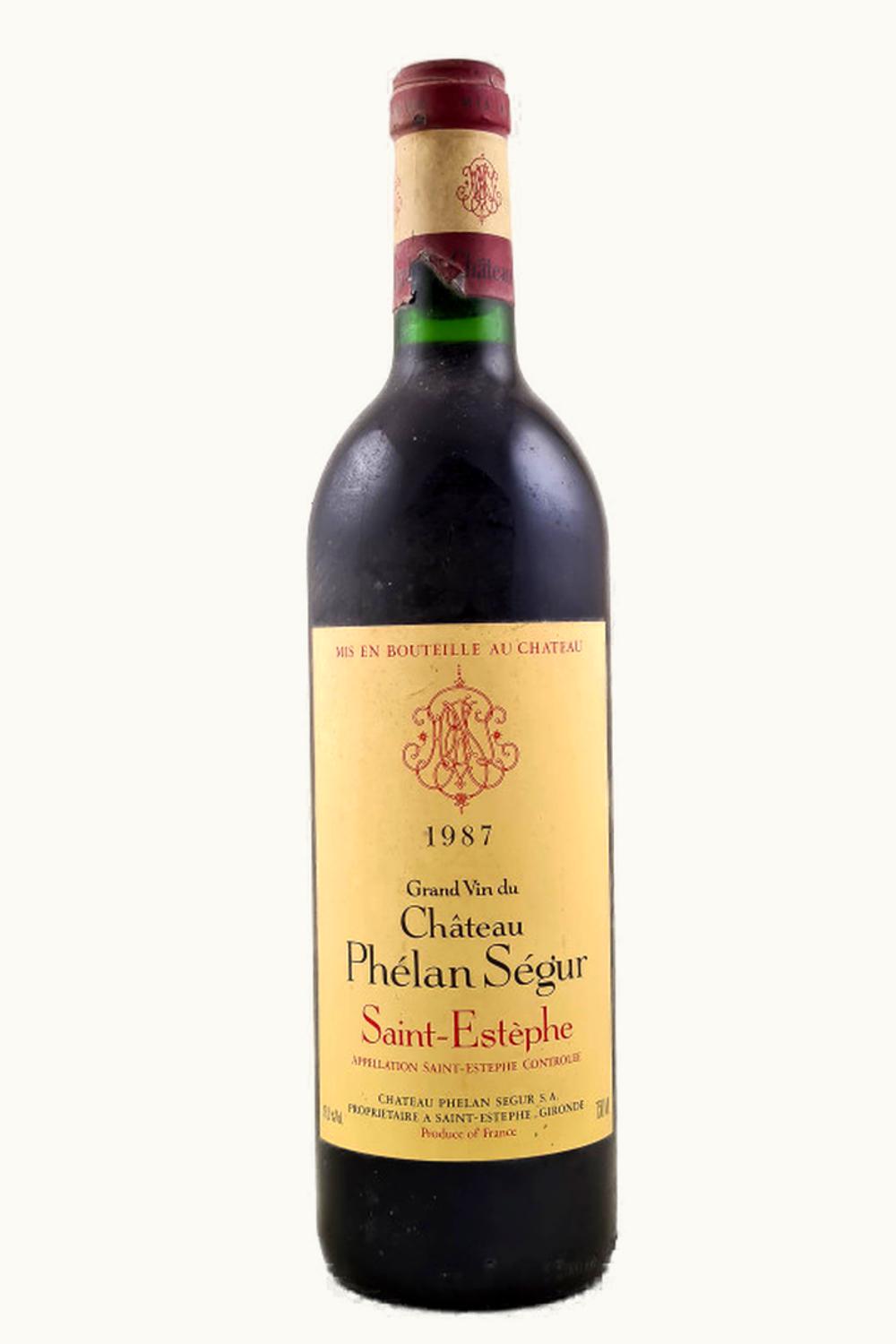 Phelan Segur Phelan Segur St-Estephe Medoc Bordeaux, 1987