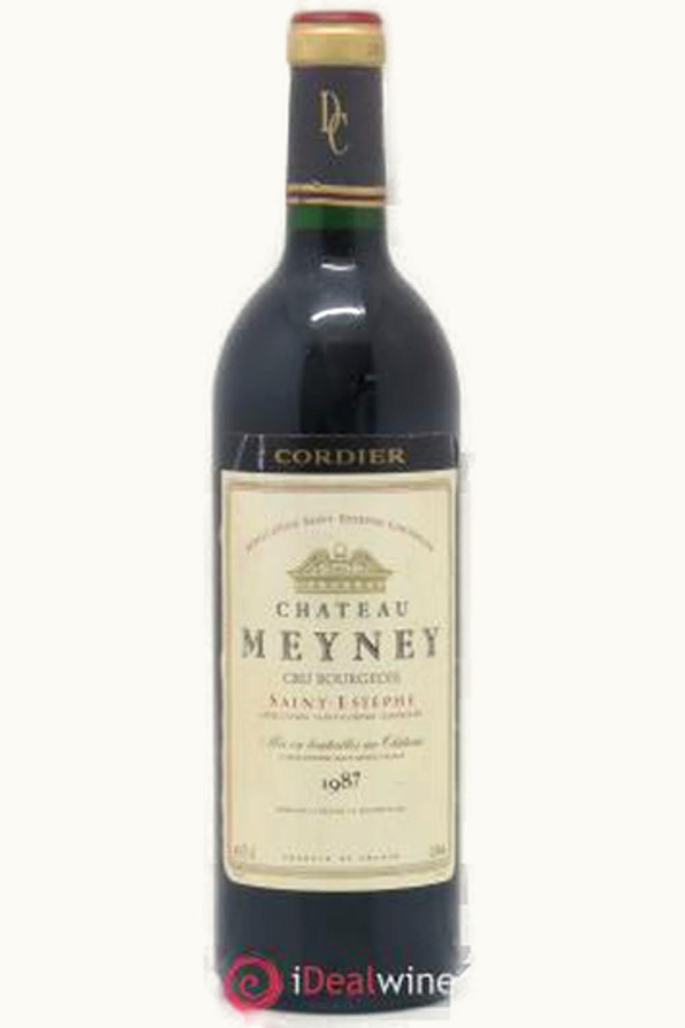 Château Meyney Meyney St-Estephe Medoc Bordeaux, 1987