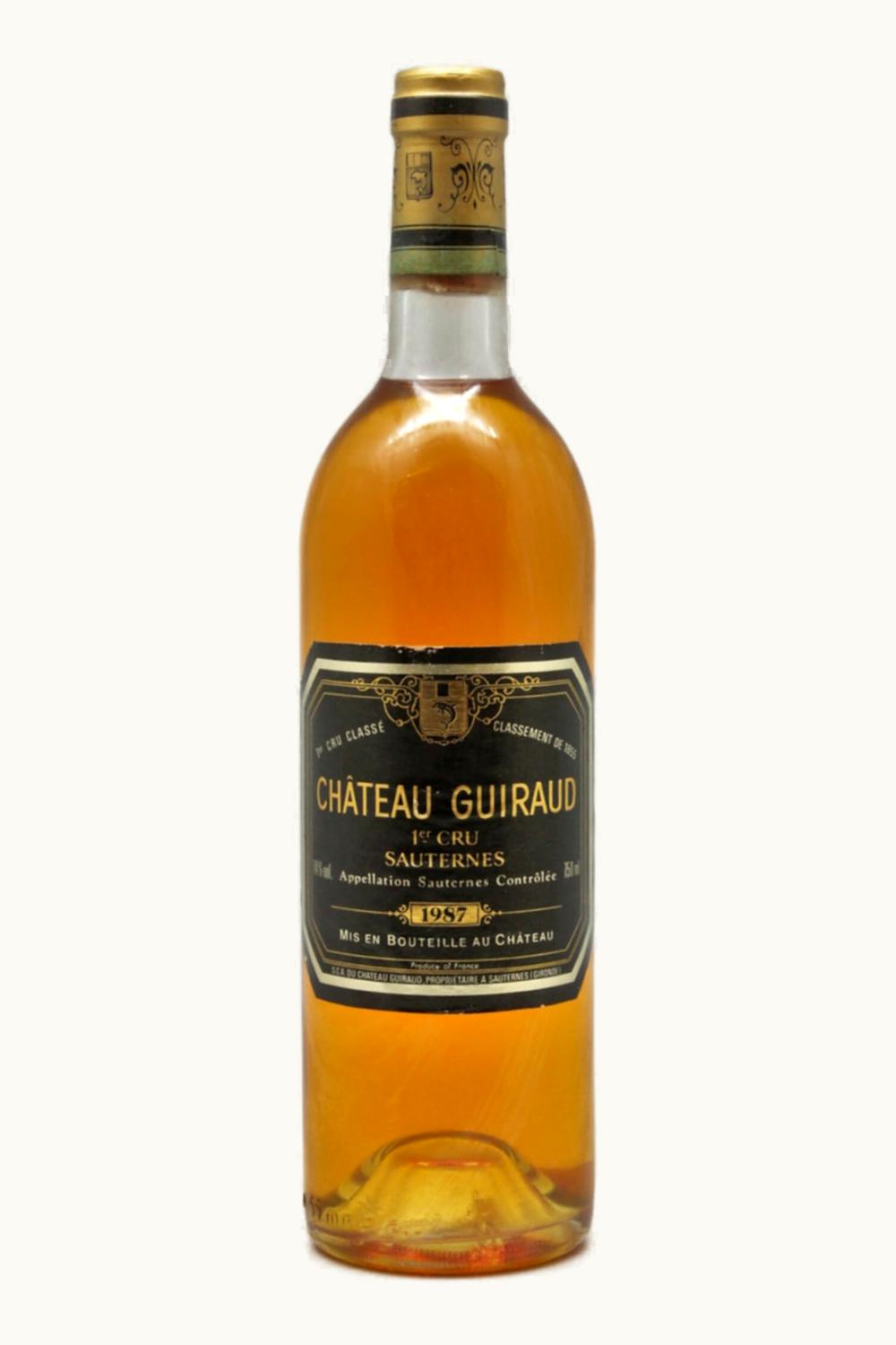 Château Guiraud Château Guiraud Sauternes Bordeaux, 1987
