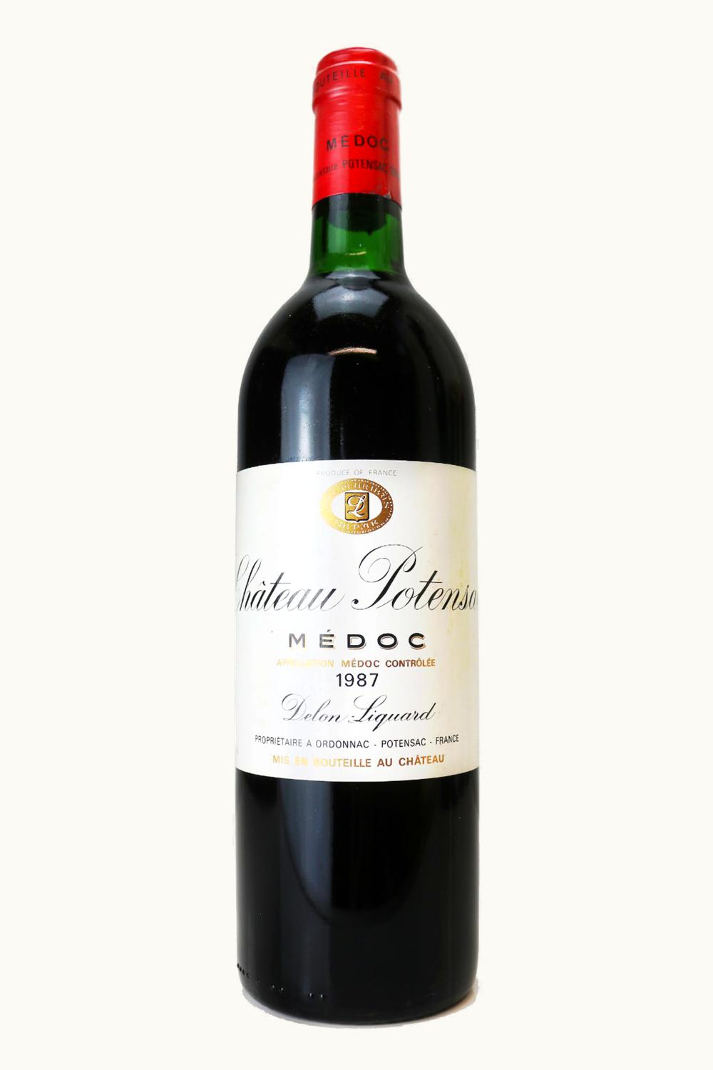 Potensac Potensac Medoc Bordeaux, 1987