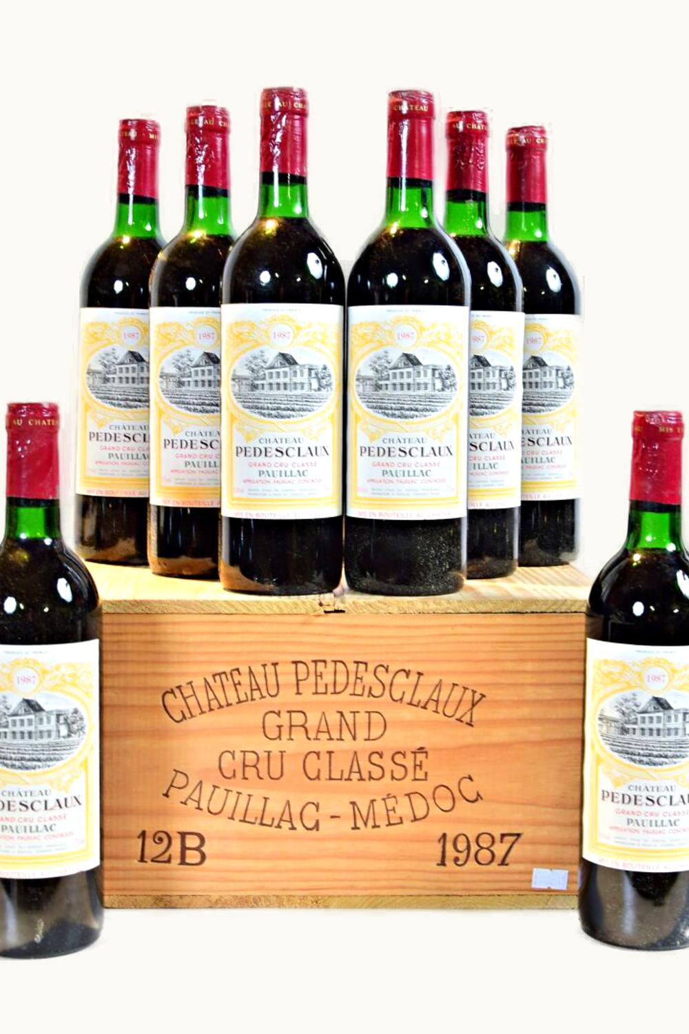 Pedesclaux Pedesclaux Pauillac Medoc Bordeaux, 1987