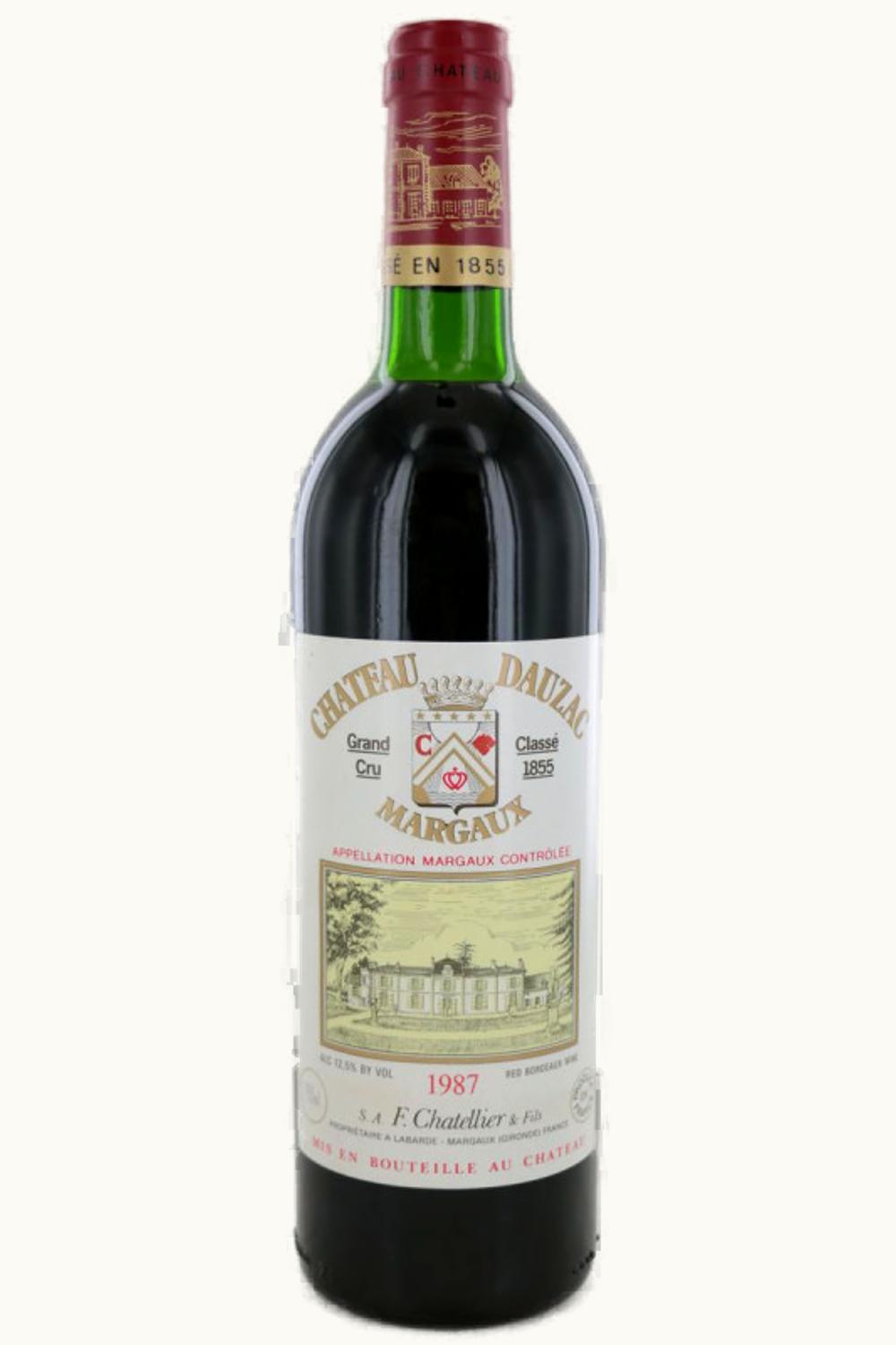 Château Dauzac Dauzac Margaux Medoc Bordeaux, 1987