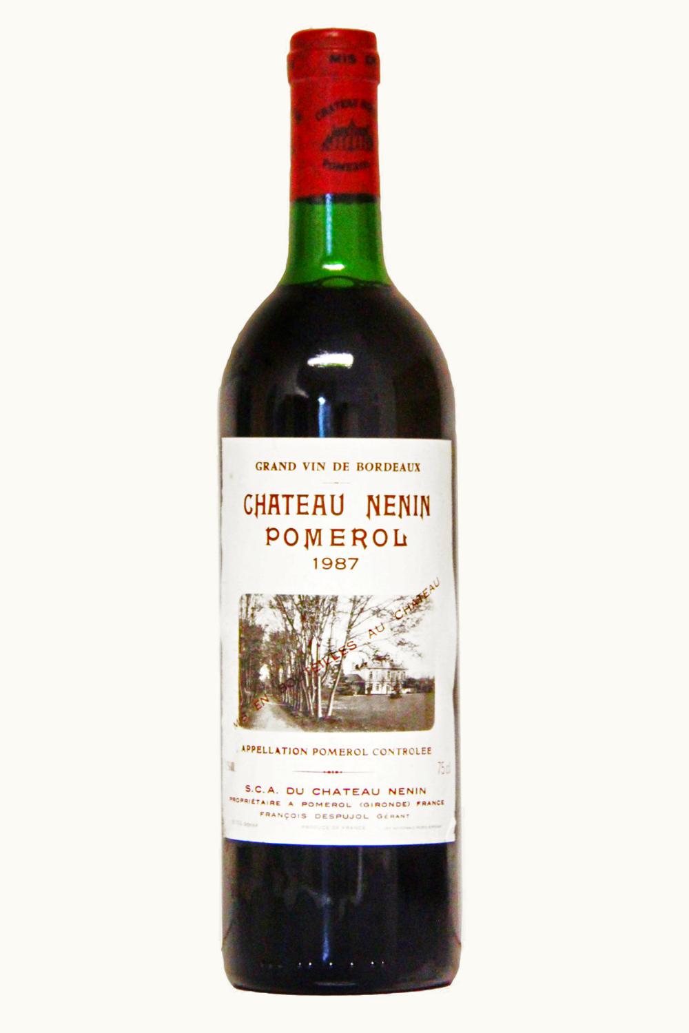 Château Nenin Nenin Pomerol Bordeaux, 1987