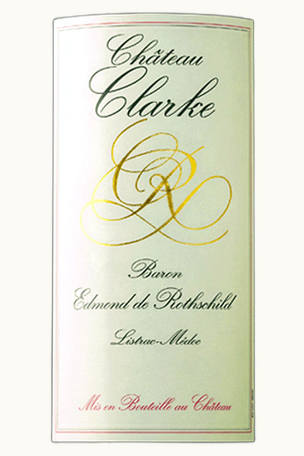 Château Clarke Château Clarke Listrac Medoc Bordeaux, 1987