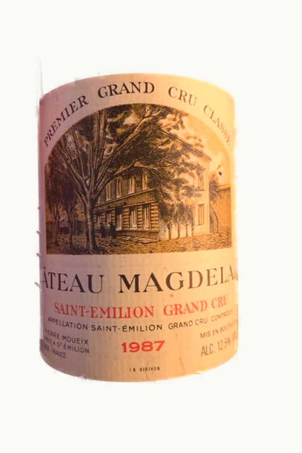 Château Magdelaine Magdelaine St-Emilion Grand Cru Bordeaux, 1987