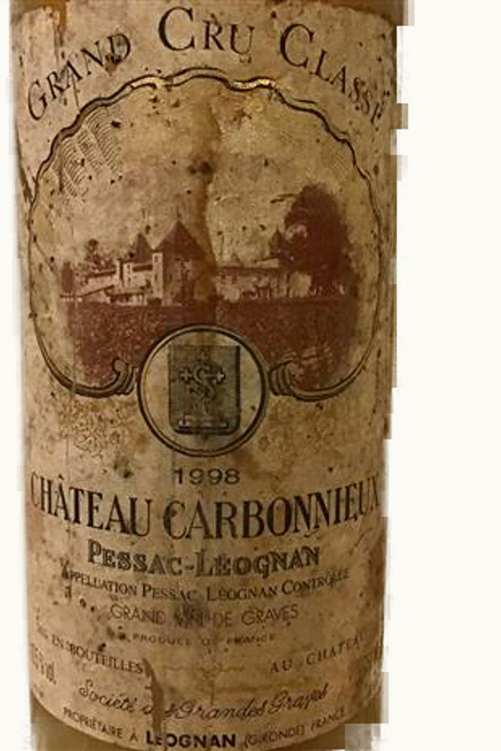 Chateau Carbonnieux Chateau Carbonnieux Pessac-Leognan Bordeaux, 1987 UZ0642043