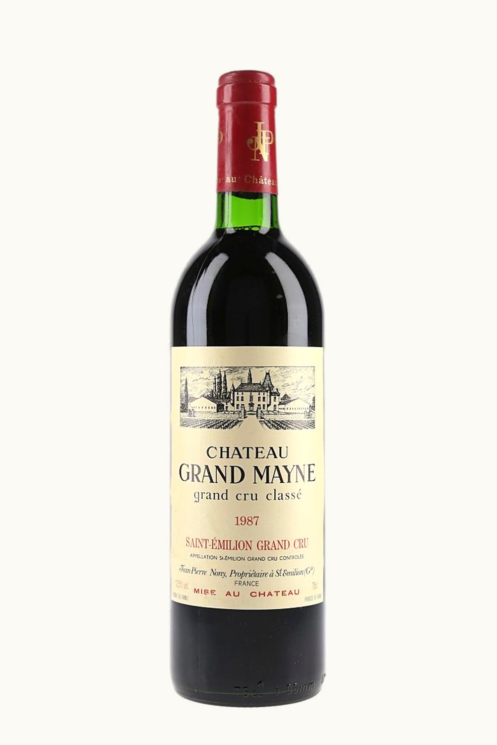Château Grand Mayne Château Grand Mayne Cru St-Emilion Bordeaux, 1987