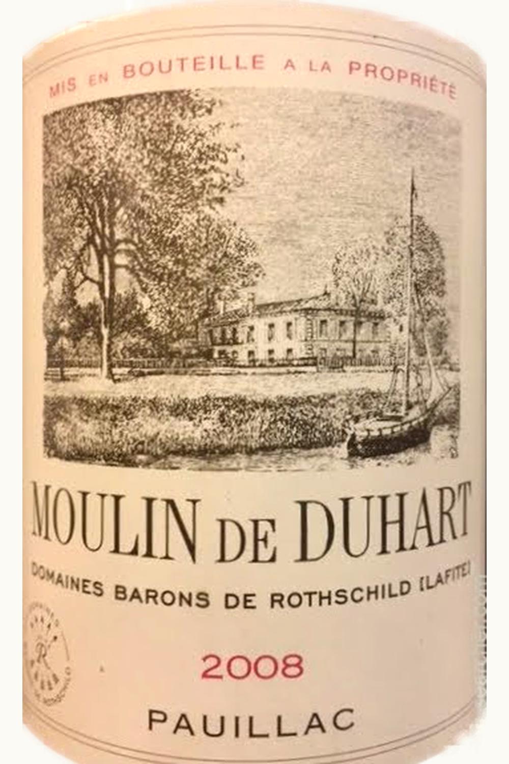 Château Duhart-Milon Château Duhart-Milon Medoc Bordeaux, 1987