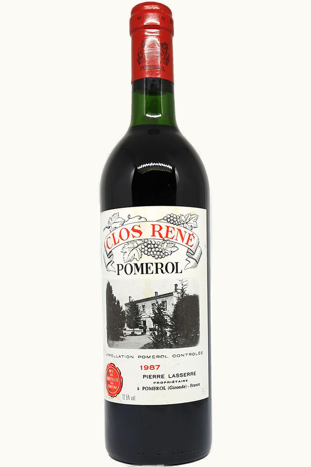 Clos Rene Clos Rene Pomerol Bordeaux, 1987