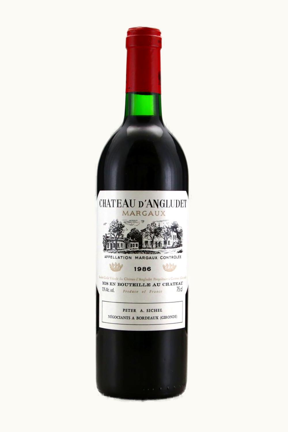 Château Margaux Château Margaux Medoc Bordeaux, 1986