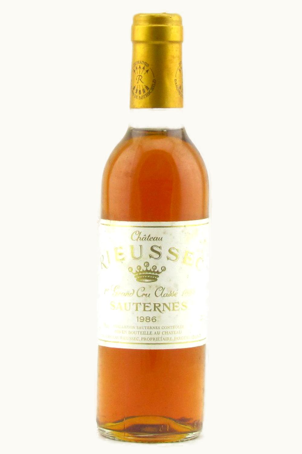 Château Rieussec Château Rieussec Sauternes Bordeaux, 1986