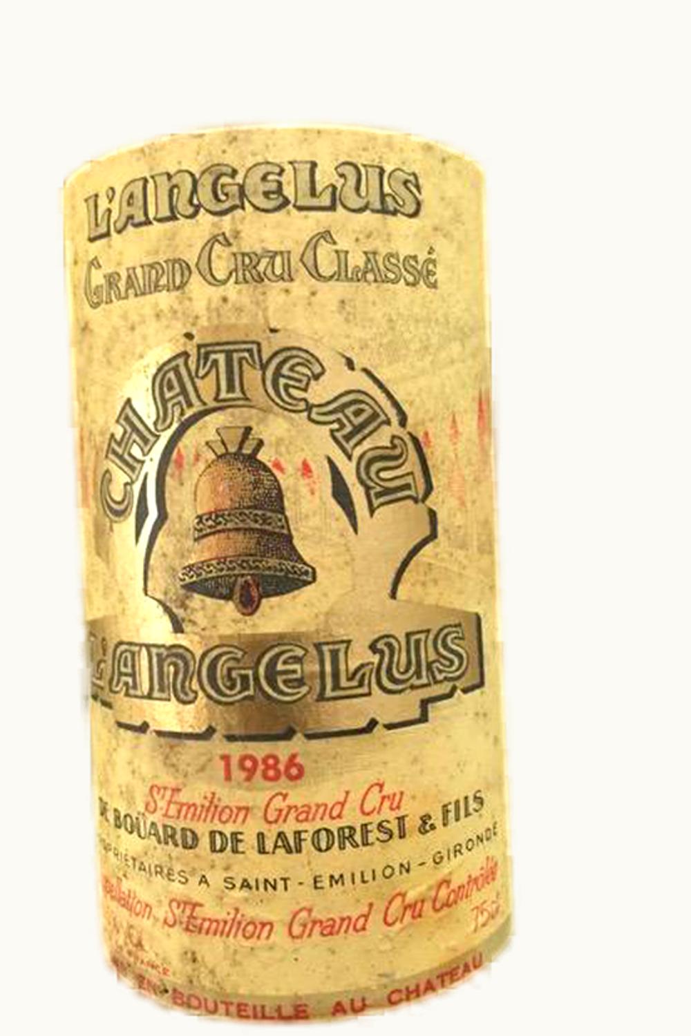 Château Angélus Angelus St-Emilion Bordeaux, 1986