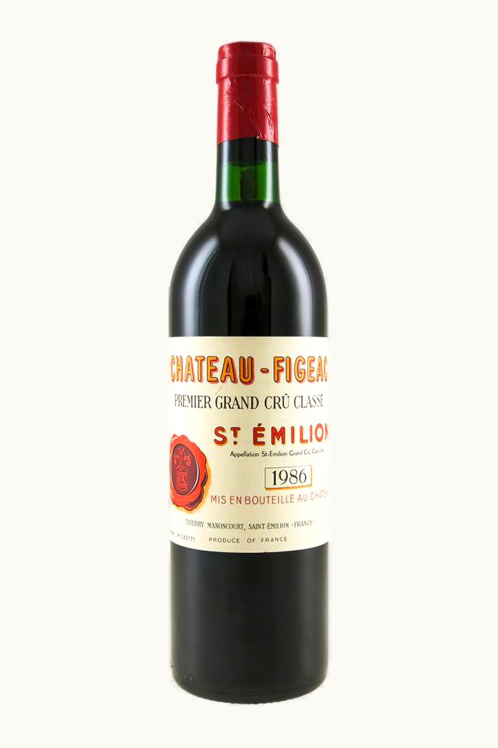 Château Figeac Figeac St-Emilion Grand Cru Bordeaux, 1986