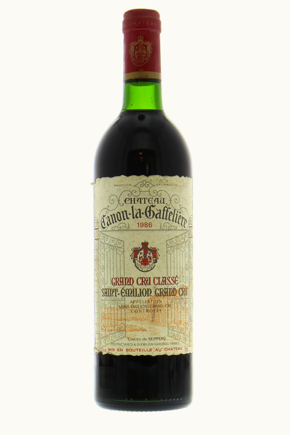 Château Canon Château Canon St-Emilion Grand Cru Bordeaux, 1986