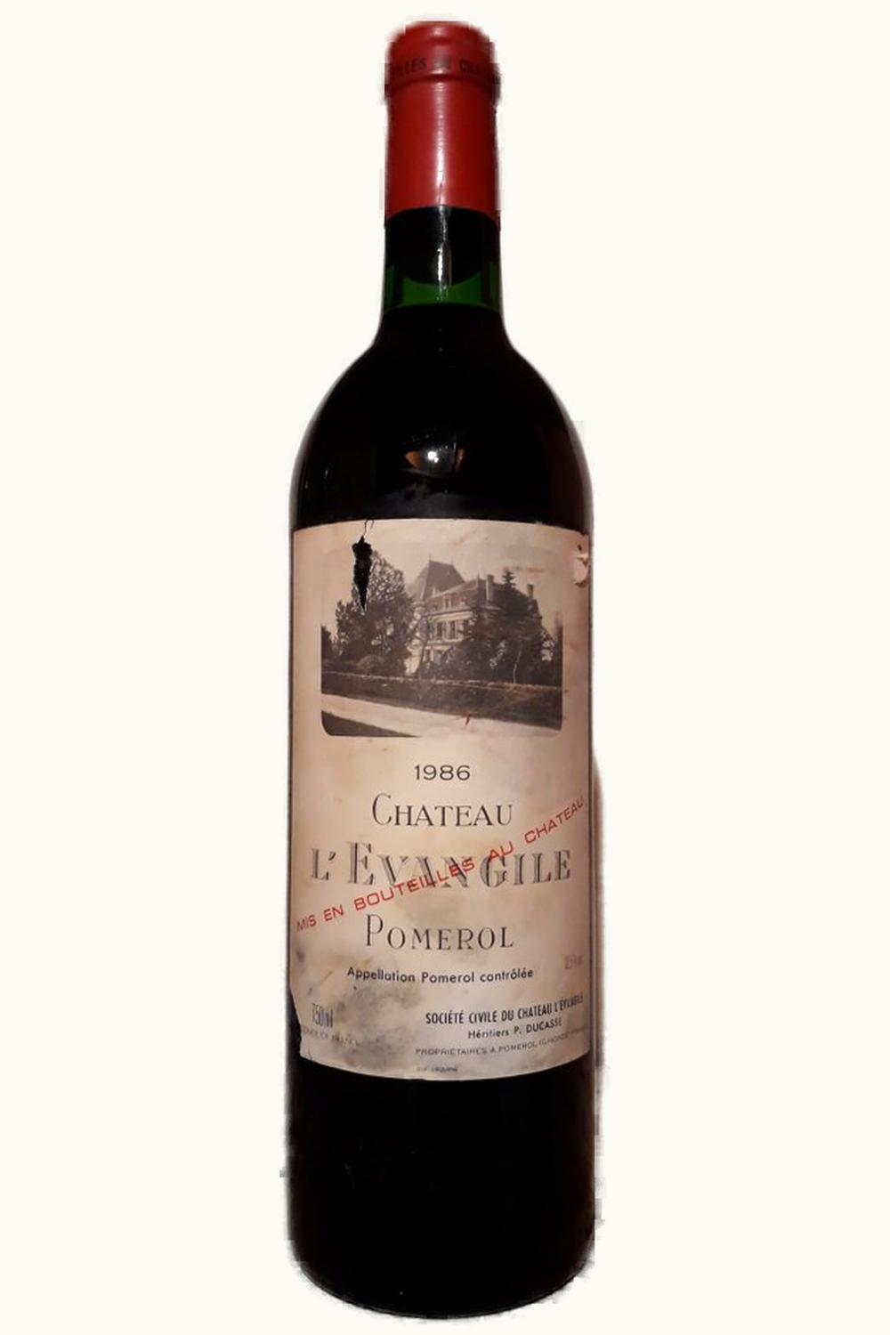 Château L'Évangile L'Evangile Pomerol Bordeaux, 1986