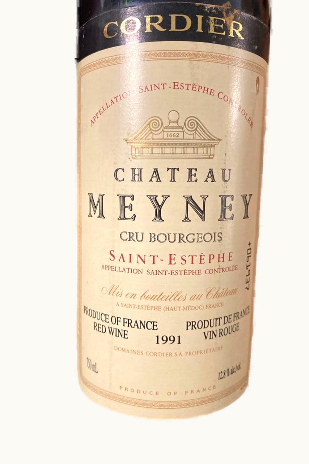 Château Meyney Meyney St-Estephe Medoc Bordeaux, 1986