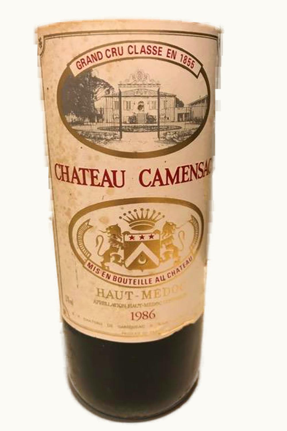 Château Camensac Château Camensac Haut-Medoc Bordeaux, 1986