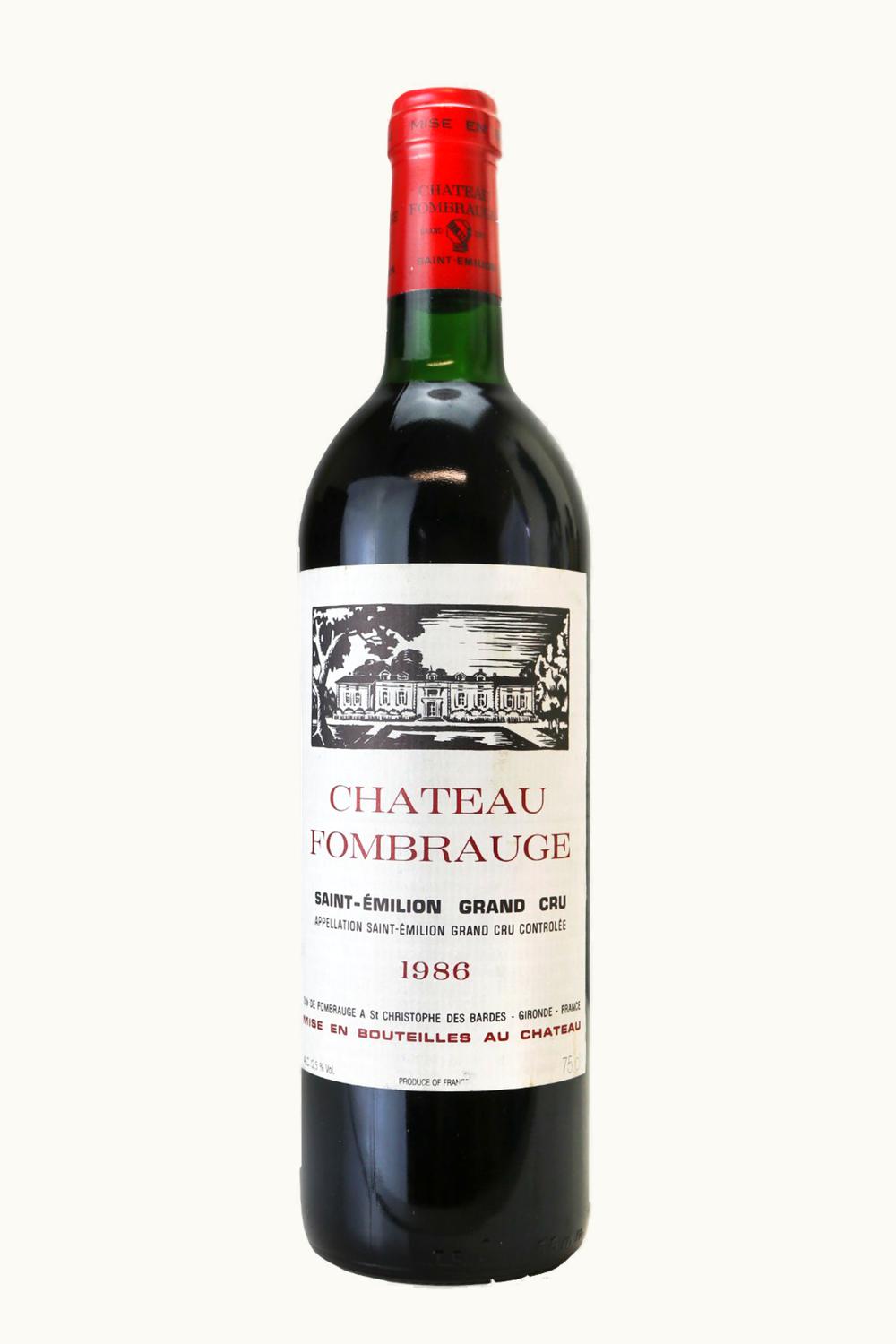 Château Fombrauge Fombrauge St-Emilion Grand Cru Bordeaux, 1986
